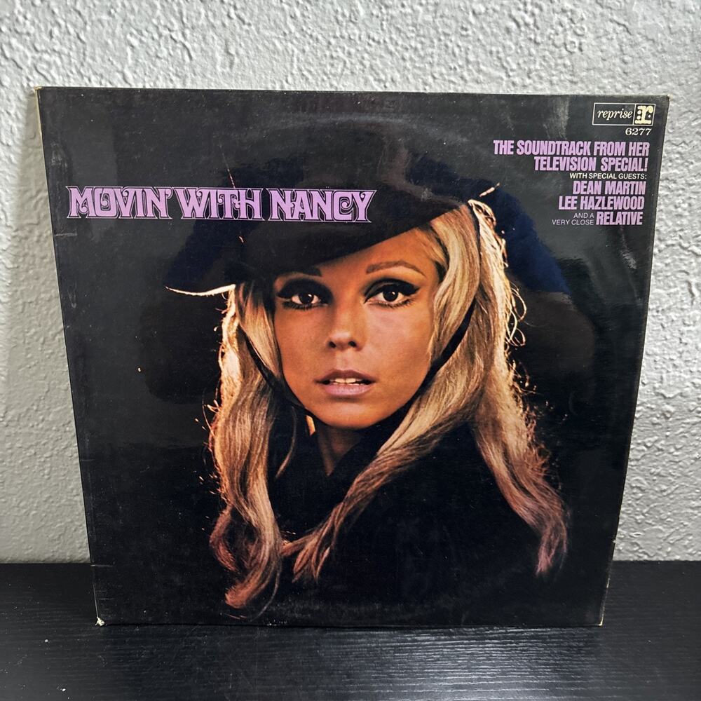 NANCY SINATRA “MOVIN' WITH NANCY ” Reprise RS-6277 LP VINYL RECORD